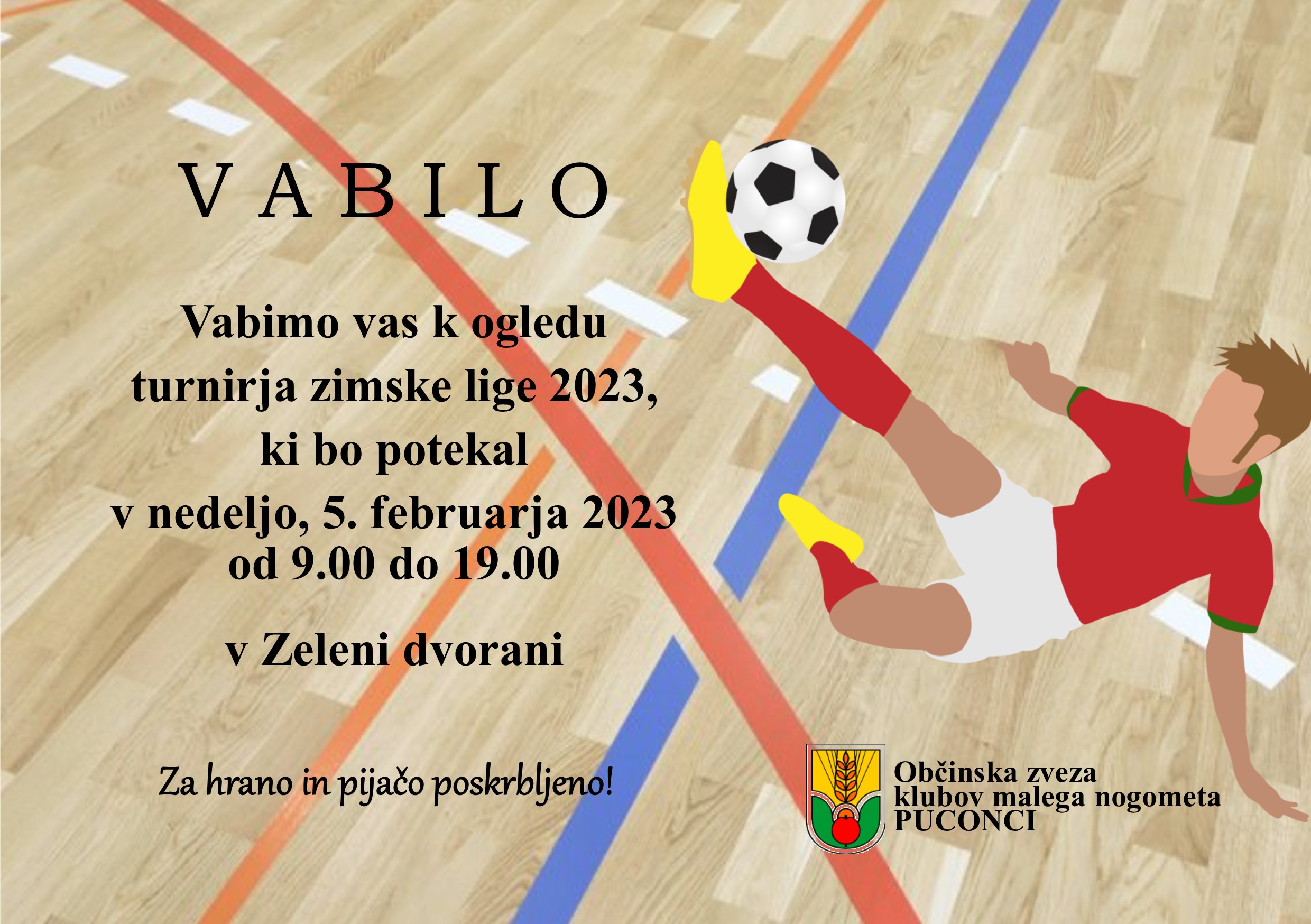 Vabilo Zimska liga 2023